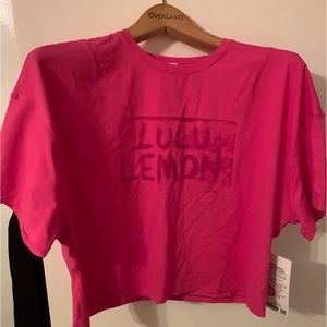 NWT Lululemon Shirt. Hot Pink Sz 12